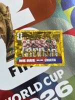 2026 Panini FIFA World Cup Gold Foil Sticker / Croatia