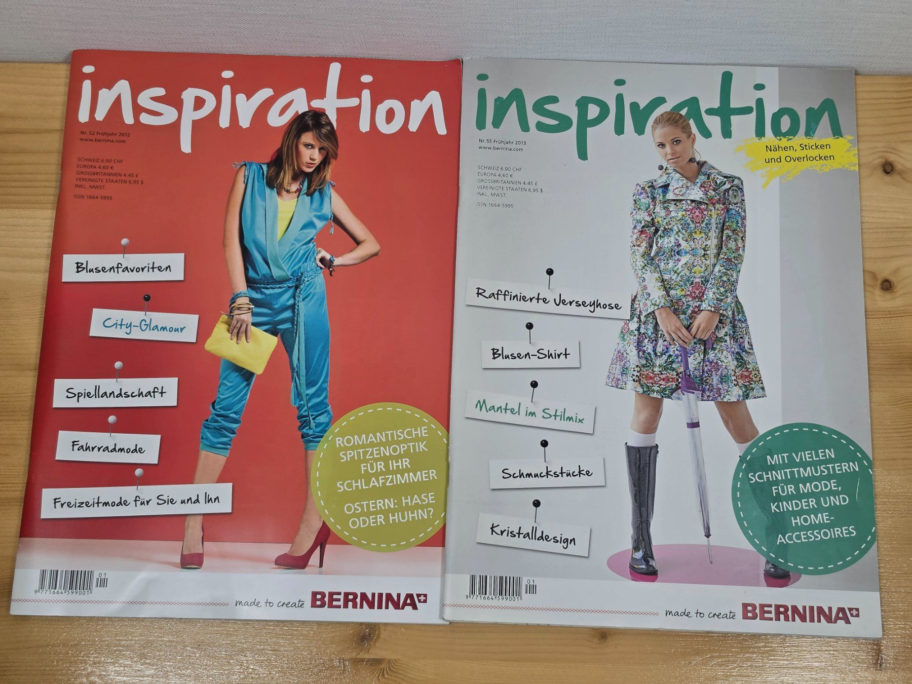 Schnittmuster: Set: 15 BERNINA Inspiration Hefte – Gebraucht aus Wil SG von gle_n2ty 7