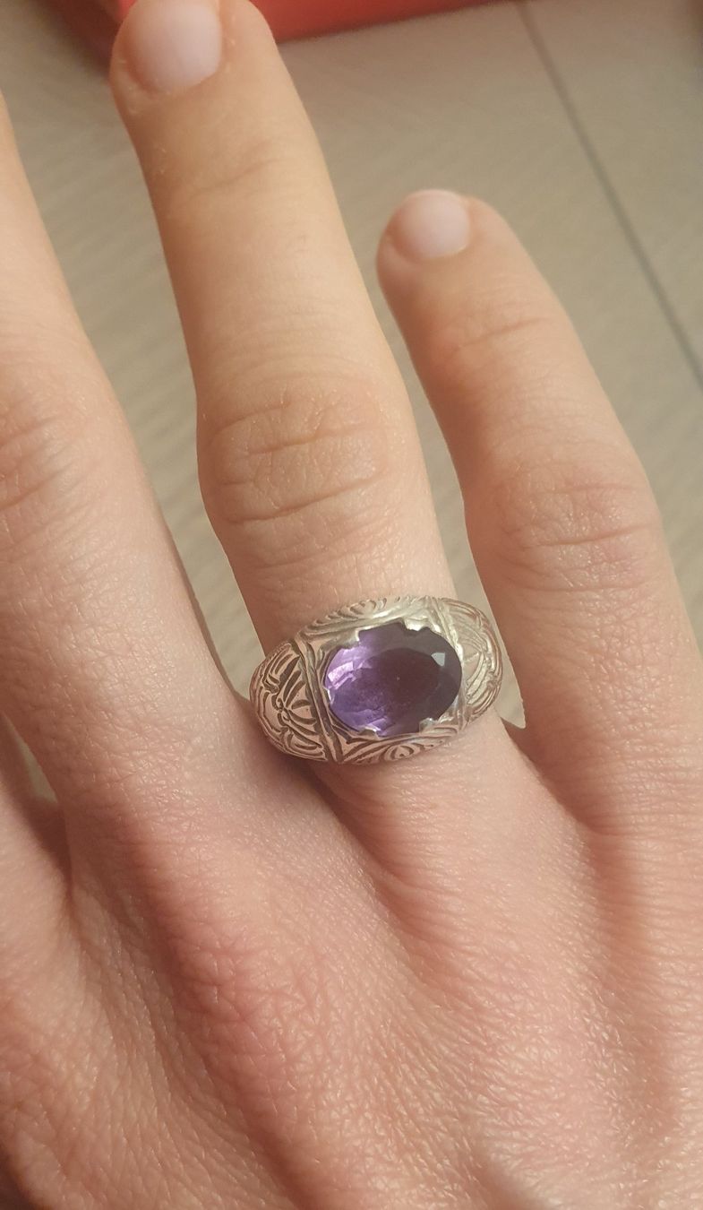Ringe: Bague en argent avec améthyste – Gebraucht aus Echallens von sabina1311 4