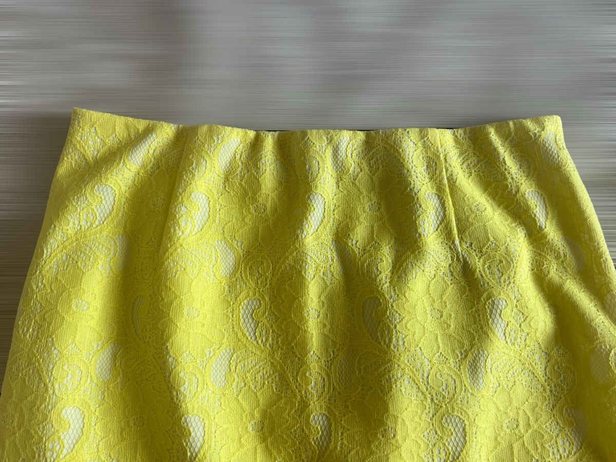 Röcke: Jupe crayon jaune citron CHIC by Jacob T38 – Neu (gemäss Beschreibung) aus Lausanne von Stephaniesdressing 2