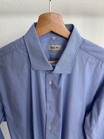 Hemd Paul Kehl blau, Gr. L Stretch