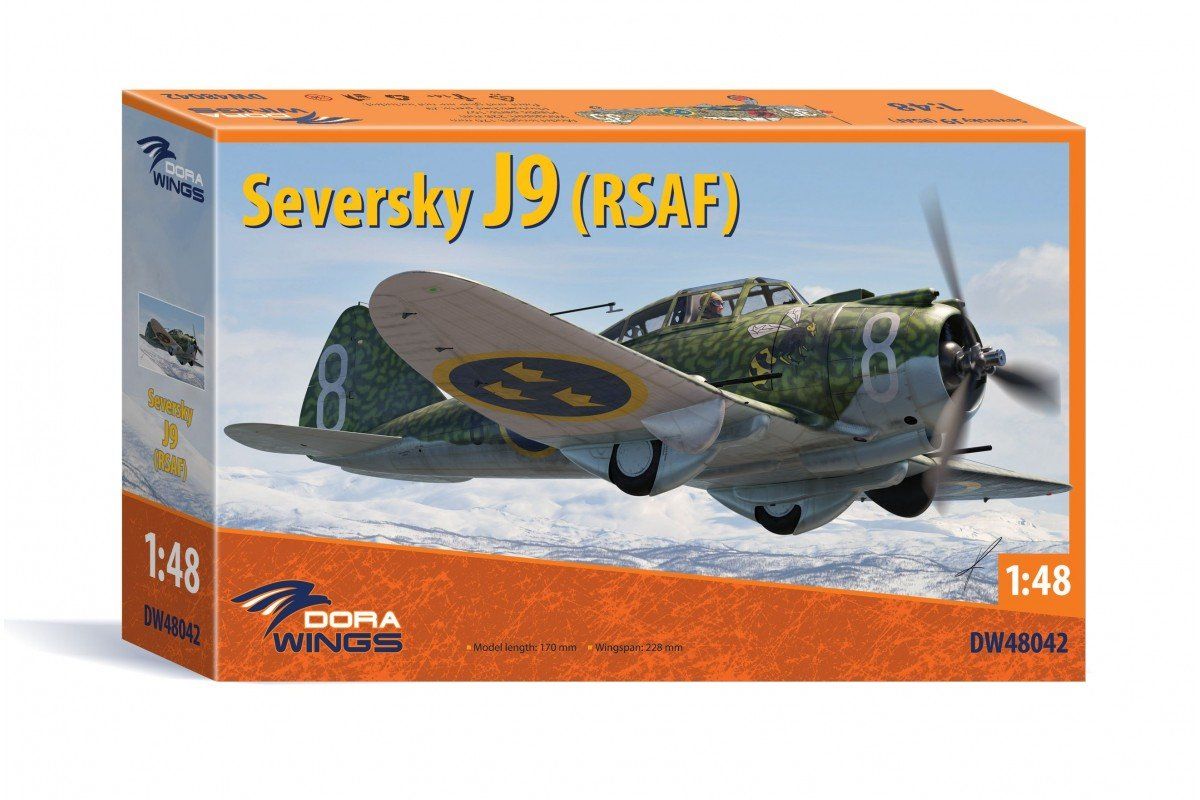 Kit di modellismo & Modellini statici: Seversky P-35 / J9 1/48 – Nuovo e nell'imballaggio originale da Bözen venduto da jackieoh