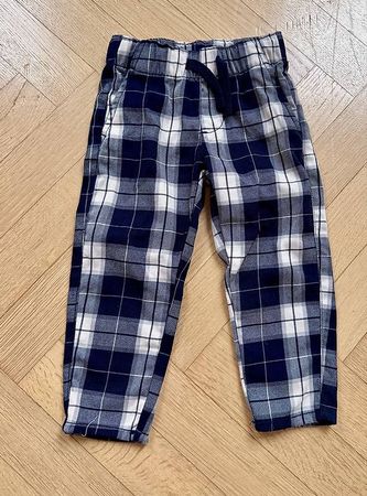 karrierte Freizeithose in Grösse 104 von H&M - neu