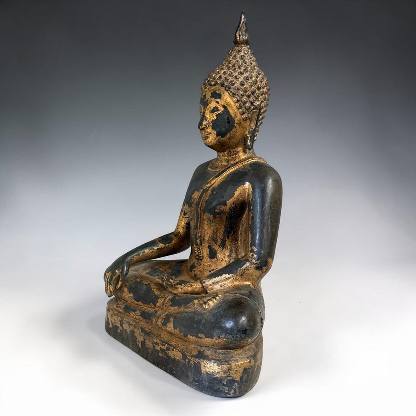 Skulpturen & Statuen: Bronze Buddha Thailand 59cm Sukhothai Stil 18.5kg Unikat – Gebraucht aus Hilpoltstein von asienlifestyle888 4