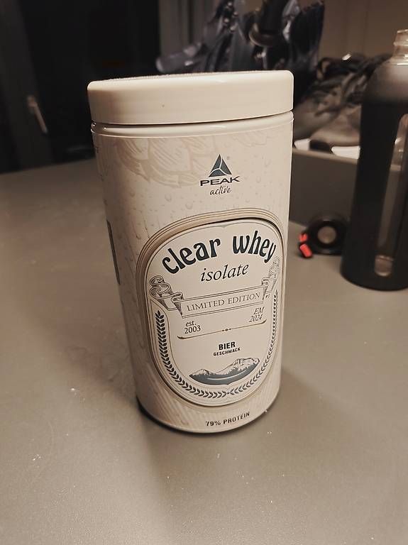 Cibi & Specialità: Peak Clear Whey Isolate Bier Geschmack – Nuovo e nell'imballaggio originale da Zürich venduto da tobigs