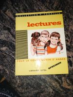 SCOLAIRE LECTURES cours moyen 2e année TORAILLE 1966