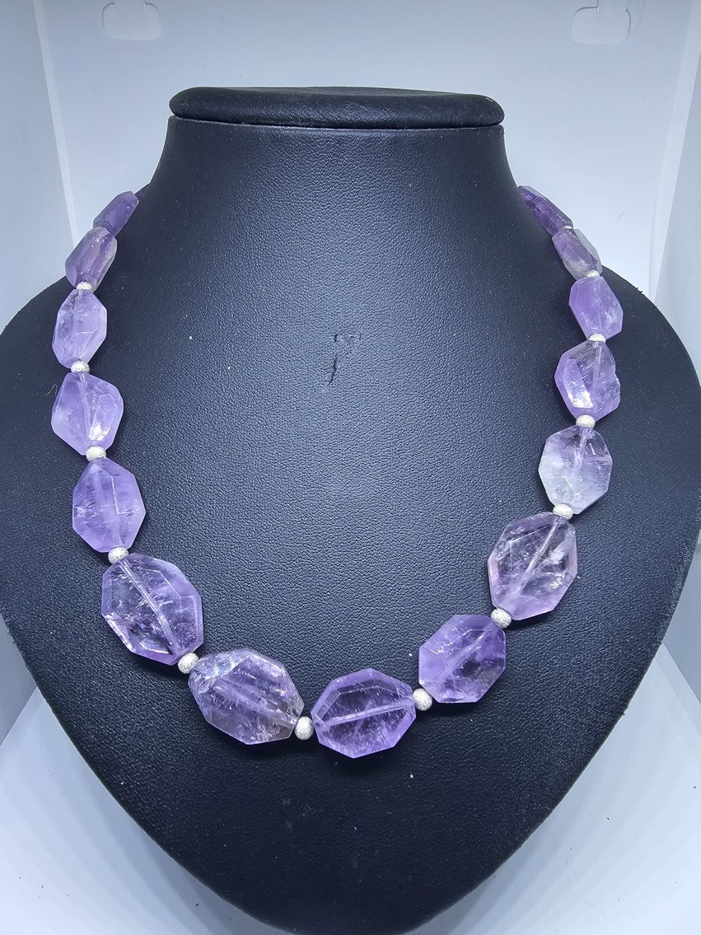 Catenine: Amethyst Halskette – Nuovo (secondo la descrizione) da Aarberg venduto da Fischkeller 1