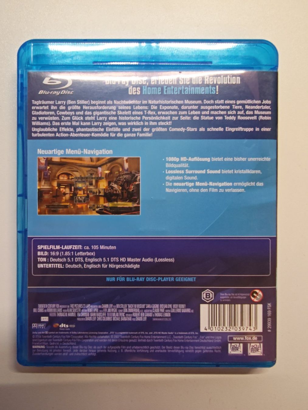 Tutti i DVDs: Nachts im Museum – Usato da Liestal venduto da Kratzilla 2