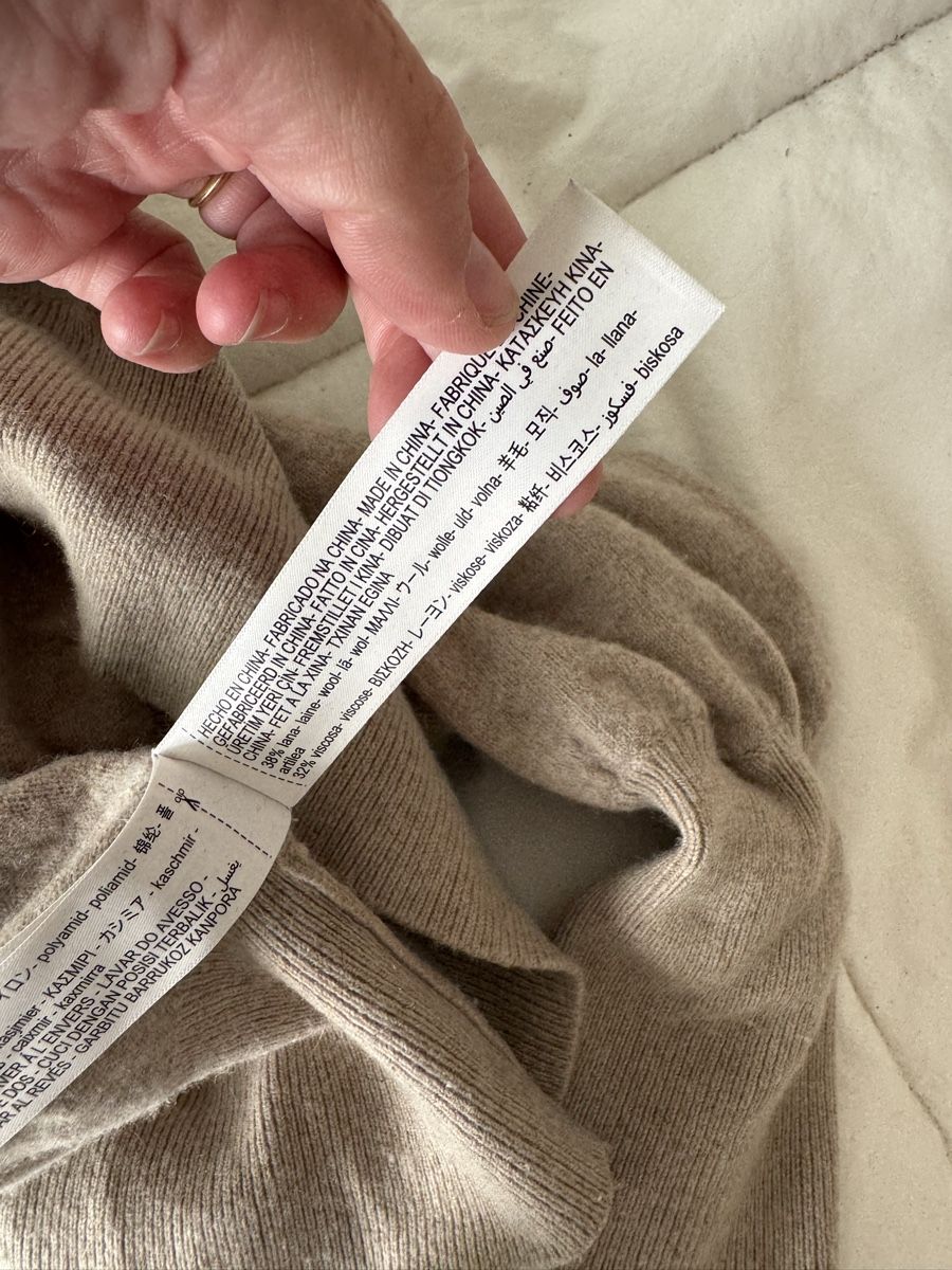 Massimo Dutti Maglioni & Felpe: Pull à col roulé Massimo Dutti beige taille L occasion – Usato da Genève venduto da lejardindesvetements 5
