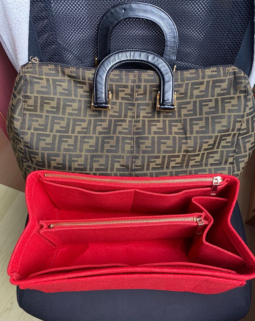 Fendi Borse: Fendi Zucca Boston Bag Medium Vintage – Usato da Sarnen venduto da Kitty2019 1