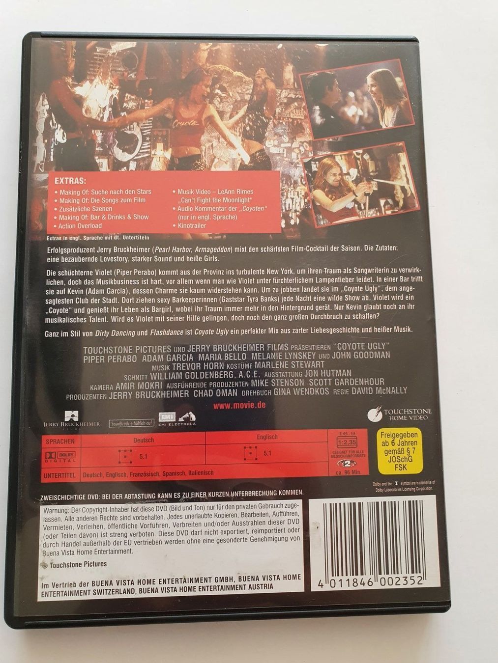 Tutti i DVDs: Coyote Ugly – Usato da Oberdorf BL venduto da BaldenEagle 1