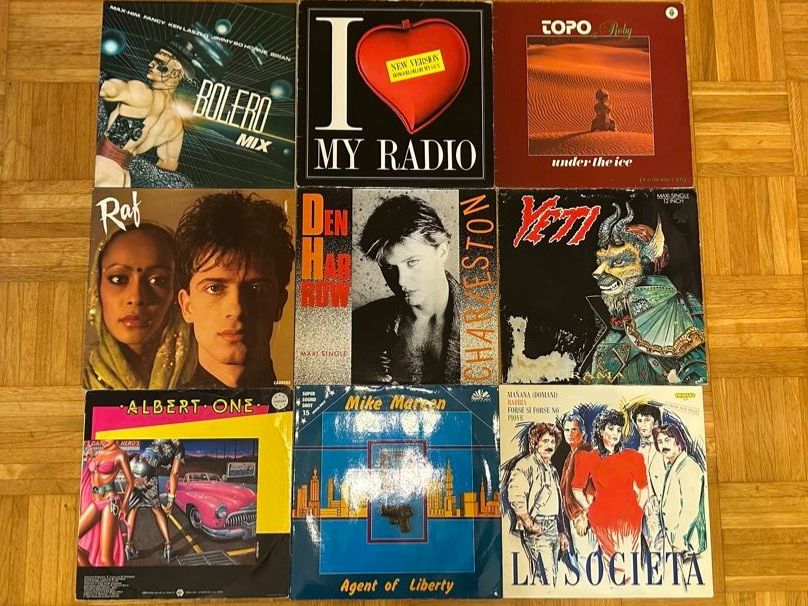 Dischi in vinile: Italo Disco Sammlung 25x Lps & Maxis – Usato da Solothurn venduto da MattoLoco 1