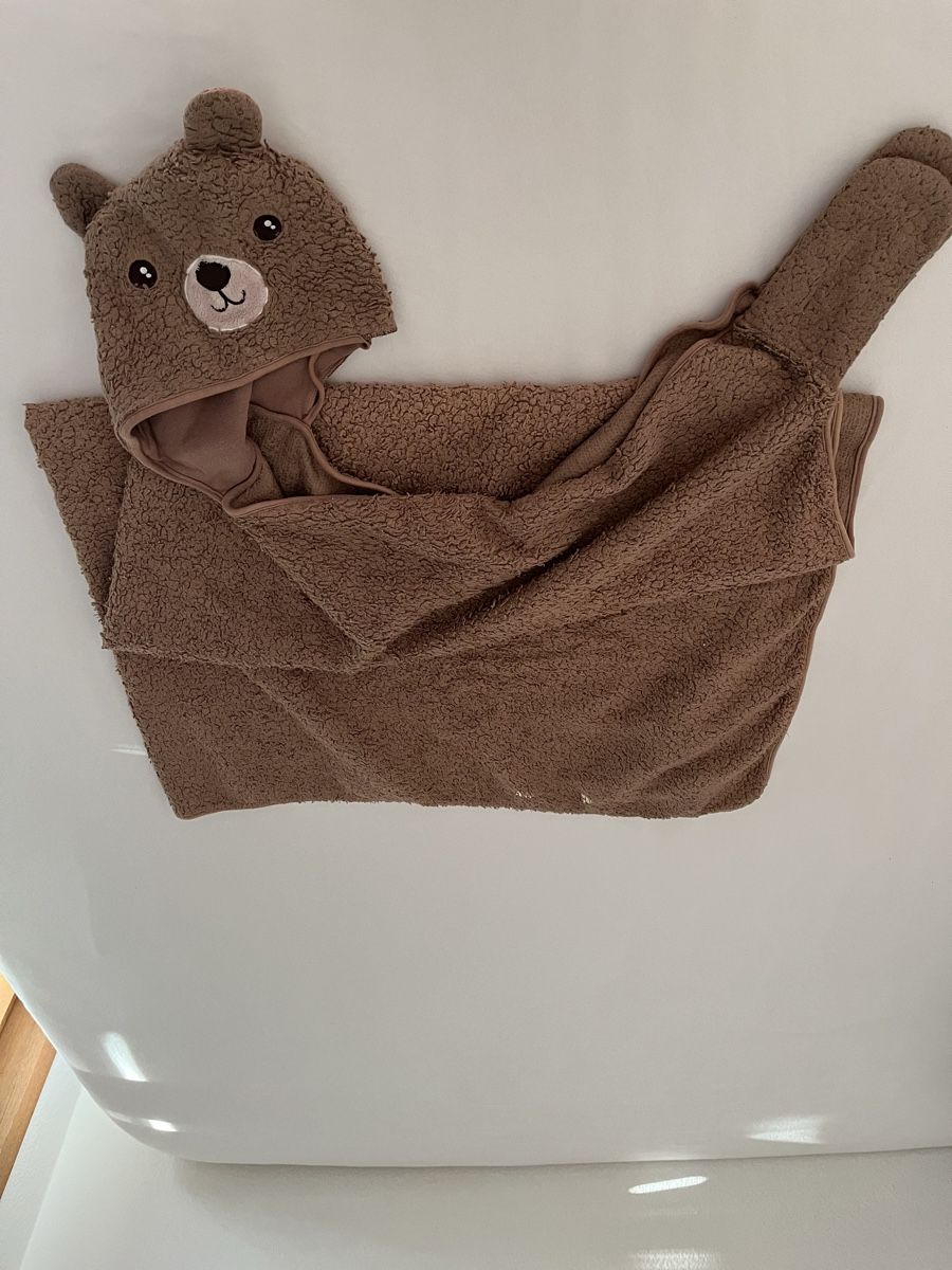 Coperte: Kuschelige Kinder Kapuzendecke Bärli Teddy – Usato da Zug venduto da Nickwalks999 1
