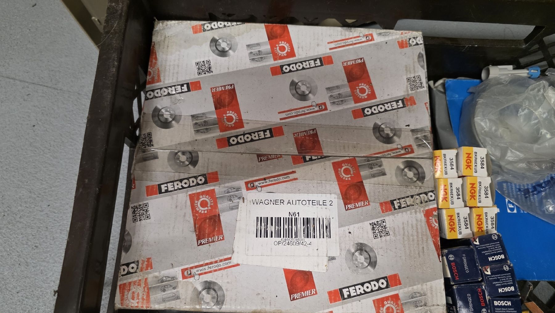 VW Tutti pezzi di ricambio auto: Ferodo Bremsscheiben  – Nuovo e nell'imballaggio originale da Winterthur venduto da bianca_nieves