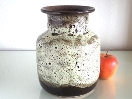 Vase Keramik Ruscha 852 18 Fat Lava Vintage Mid Century