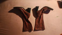 Stiefel mit dehnbarem Schaft, Absatzhoehe 7cm