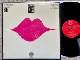 Kinski Spricht Villon & Rimbaud 3 / Poetry LP GEWASCHEN TOP