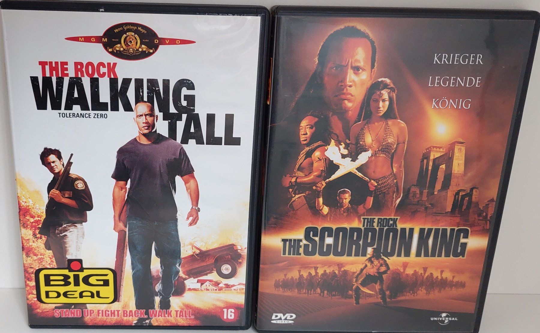 Tutti i DVDs: 4 DVD mit Dwayne Johnsen-The Rock – Usato da Münchenbuchsee venduto da mummeli 1