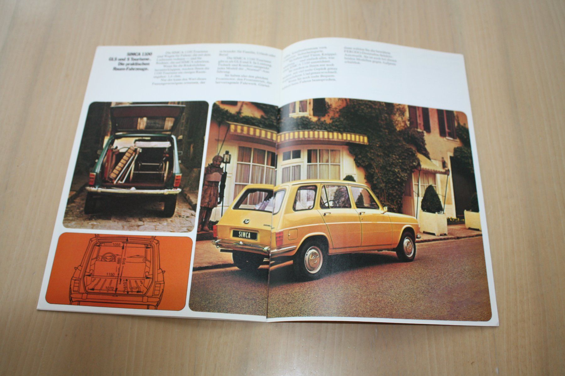 Simca Documents: Simca 1100 Prospekt 1975 – D'occasion à Wikon par erwin400 6