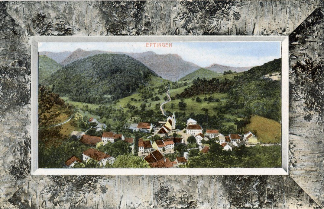Ansichtskarten: Eptingen   BL         um  1 9 0 4 – Gebraucht aus Brig von Valcards54