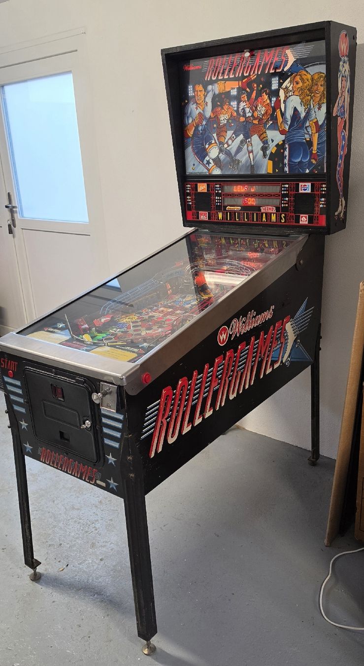 Williams Flippers: flipper rollergames – D'occasion à Eschert par SoS_Tilt_and_Co 1