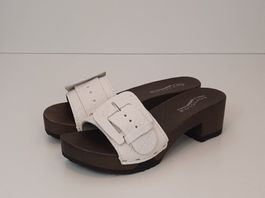 SOFTCLOX POLLI Flausch Nappa weiss (dunkel) Gr. 41