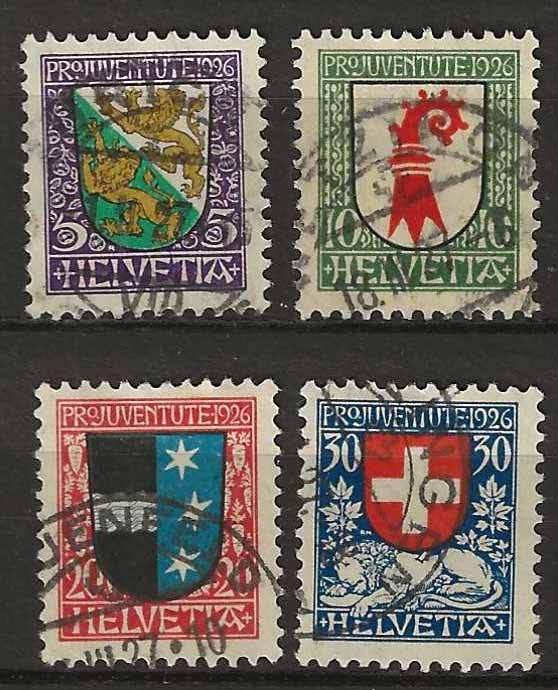 Tutti i francobolli: PJ026 - Pro Juventute 1926 obl. – Usato da Trélex venduto da Phil_Albert