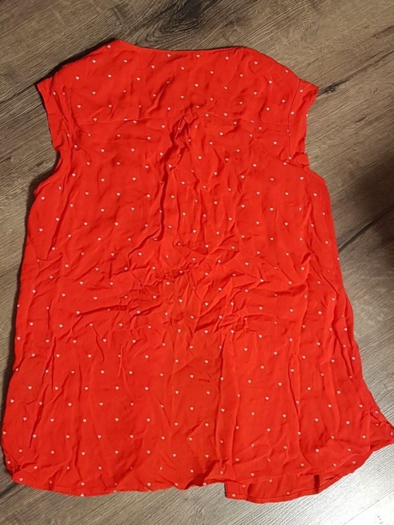 Tommy Hilfiger Camicette: Tommy Hilfiger Bluse Gr 6 Rot – Usato da Gwatt (Thun) venduto da Letzte-Chance-III 3