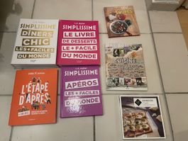 Lot 7 livres Cuisine & Écologie : 3 Simplissime, Fait-Maison