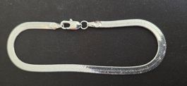 Bracelet argent 925 maille serpent - Élégant, longueur 20cm☆