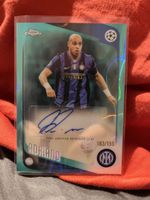 Topps Chrome UCC 2025/26 Adriano Aqua Auto /199