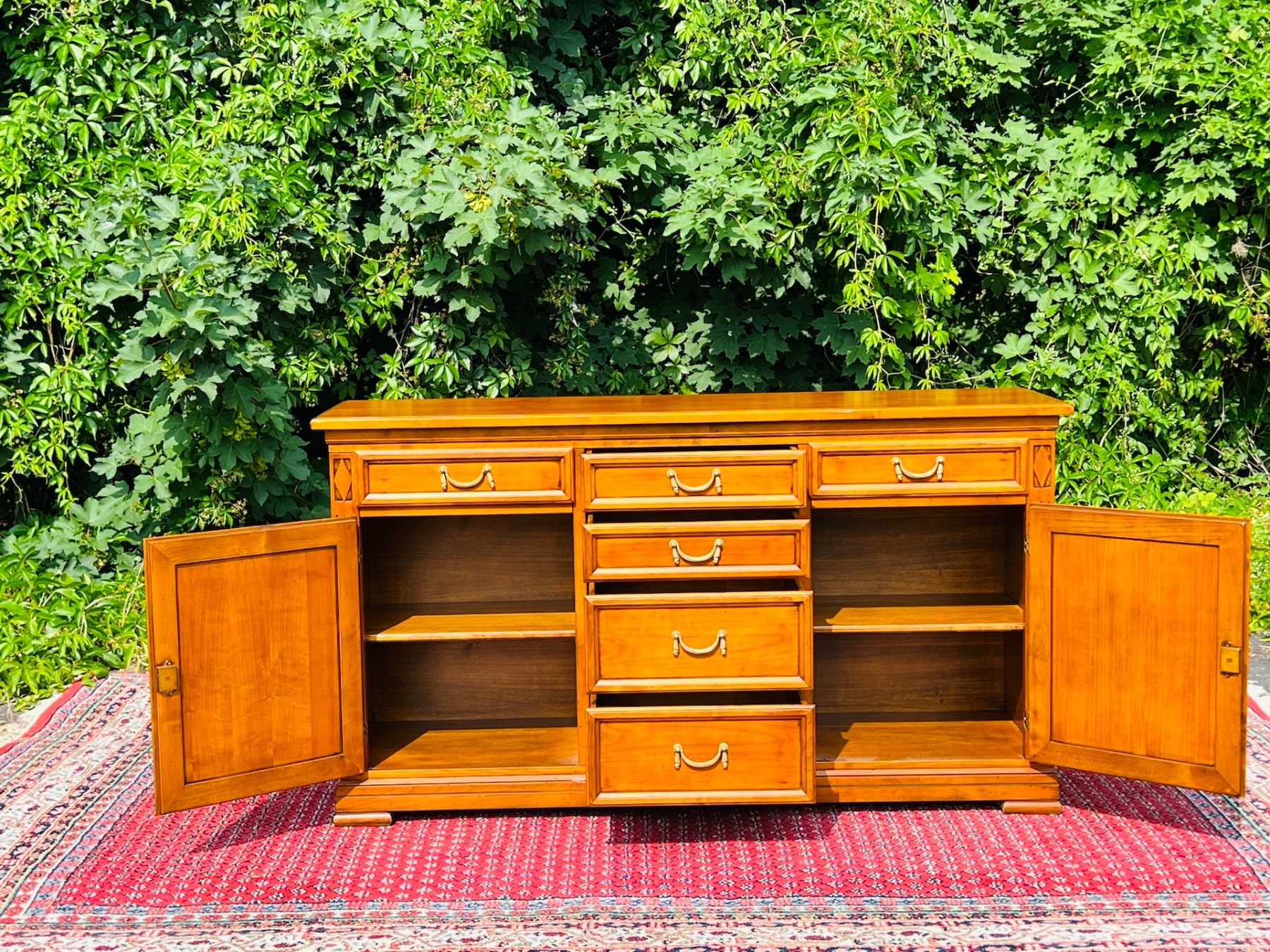 Cassettiere: Biedermeier Stilmöbel Kommode Barock Sideboard SELVA Kirsche – Usato da Gemünden venduto da GEUENWALD 8