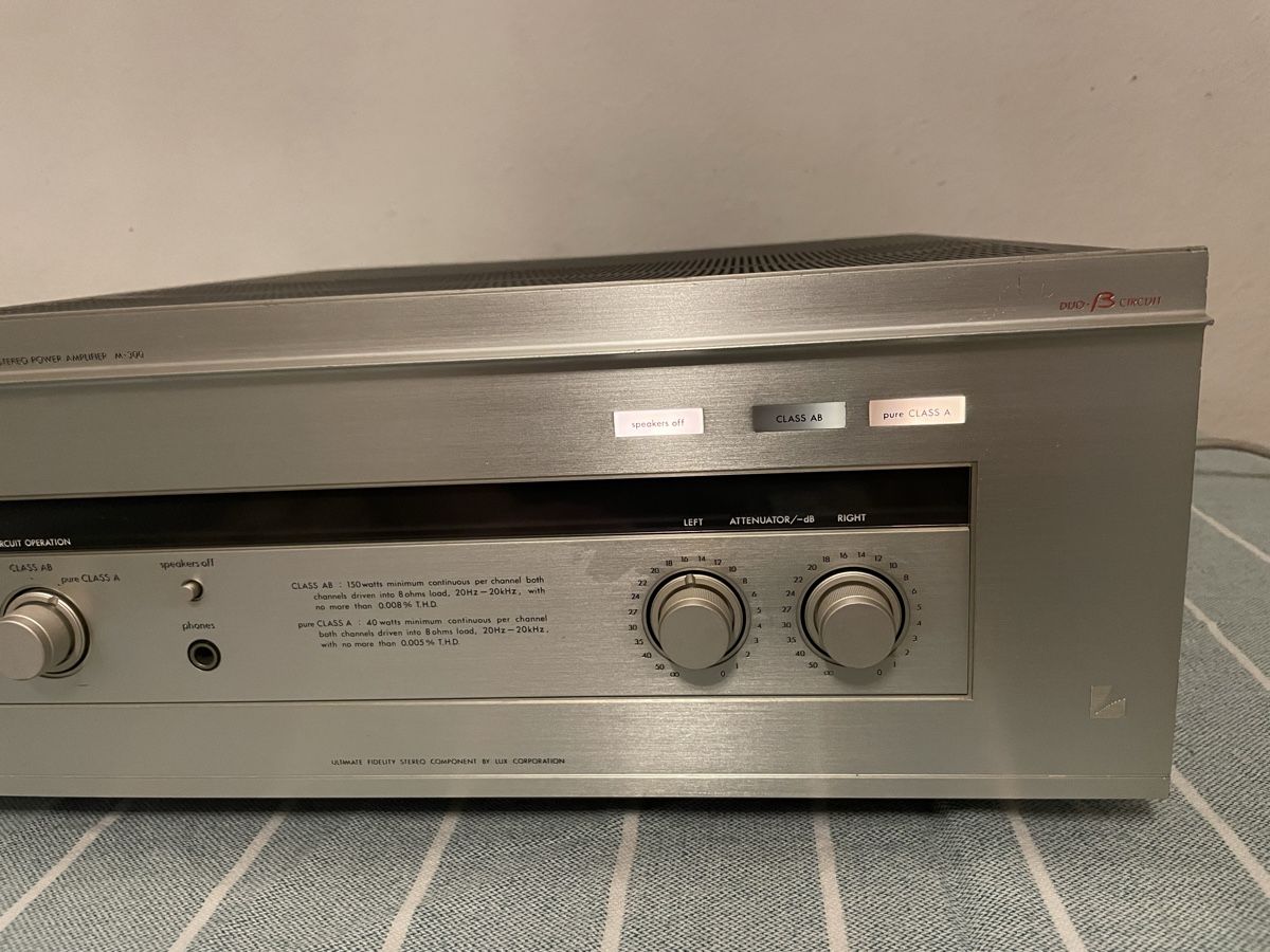 Luxman Amplificatori: Luxman M-300 High End Endstufe – Usato da Zürich venduto da beli_30 3