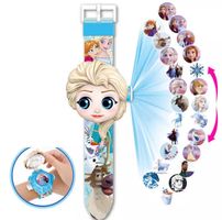 Kinder Projektor & Armbanduhr - Disney - Frozen - Elsa