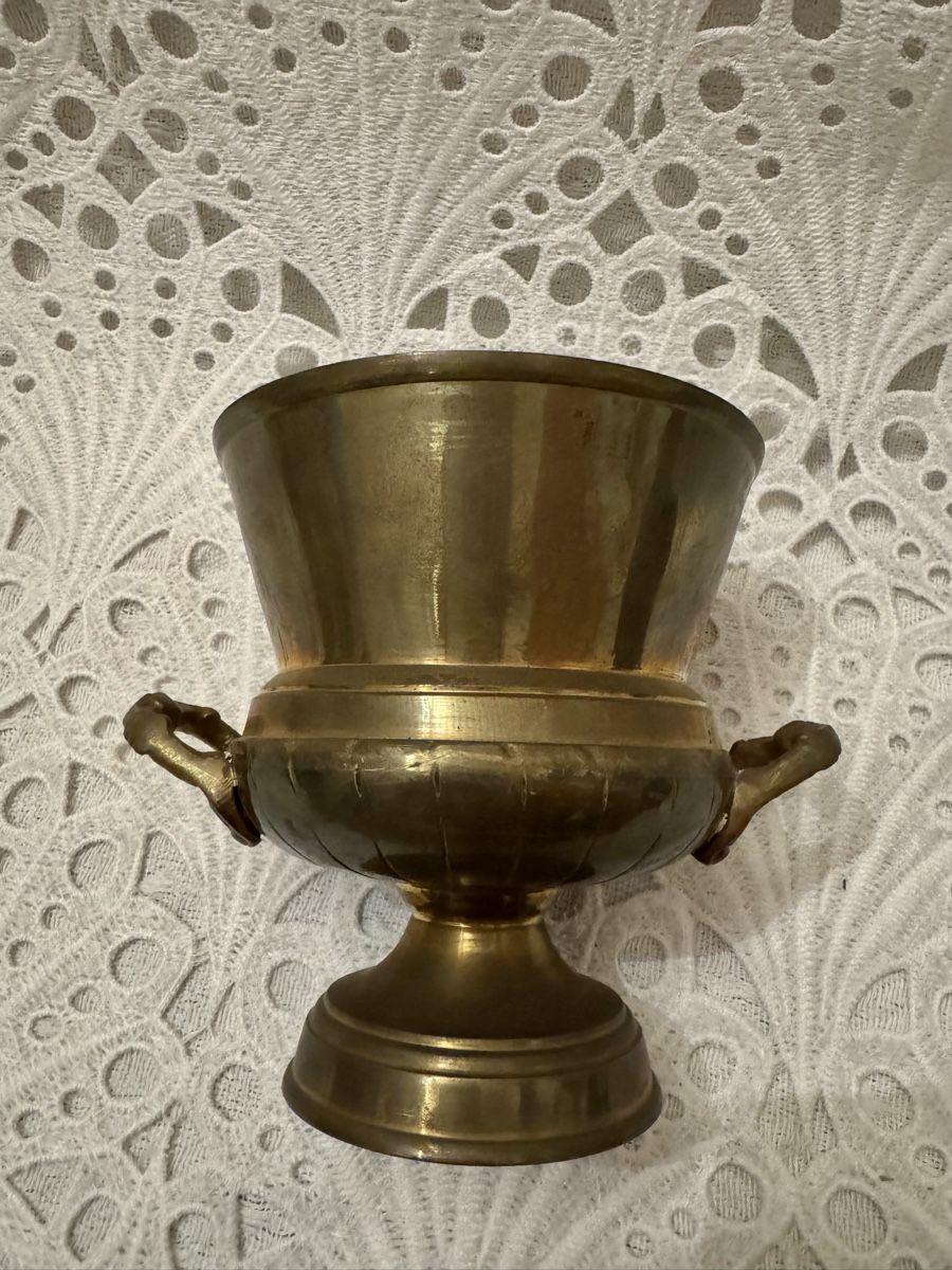 Töpfe: Vintage Messingschale Topf Mit Griff – Gebraucht aus Frenkendorf von Only1 2