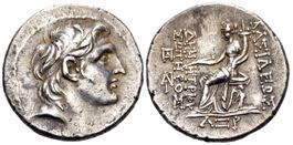 Seleukid Kings. DEMETRIOS I SOTER AR Tetradrachm (162-150 BC