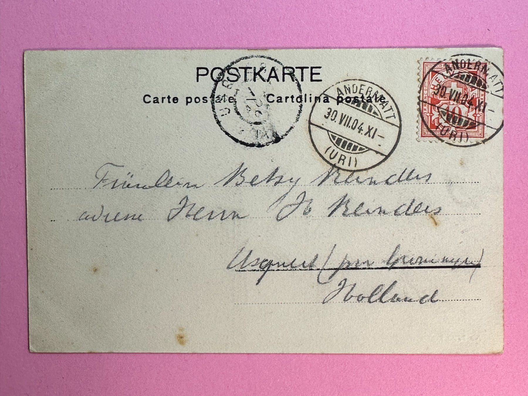 Cartoline postali: Andermatt – Usato da Steg VS venduto da danwer74 1