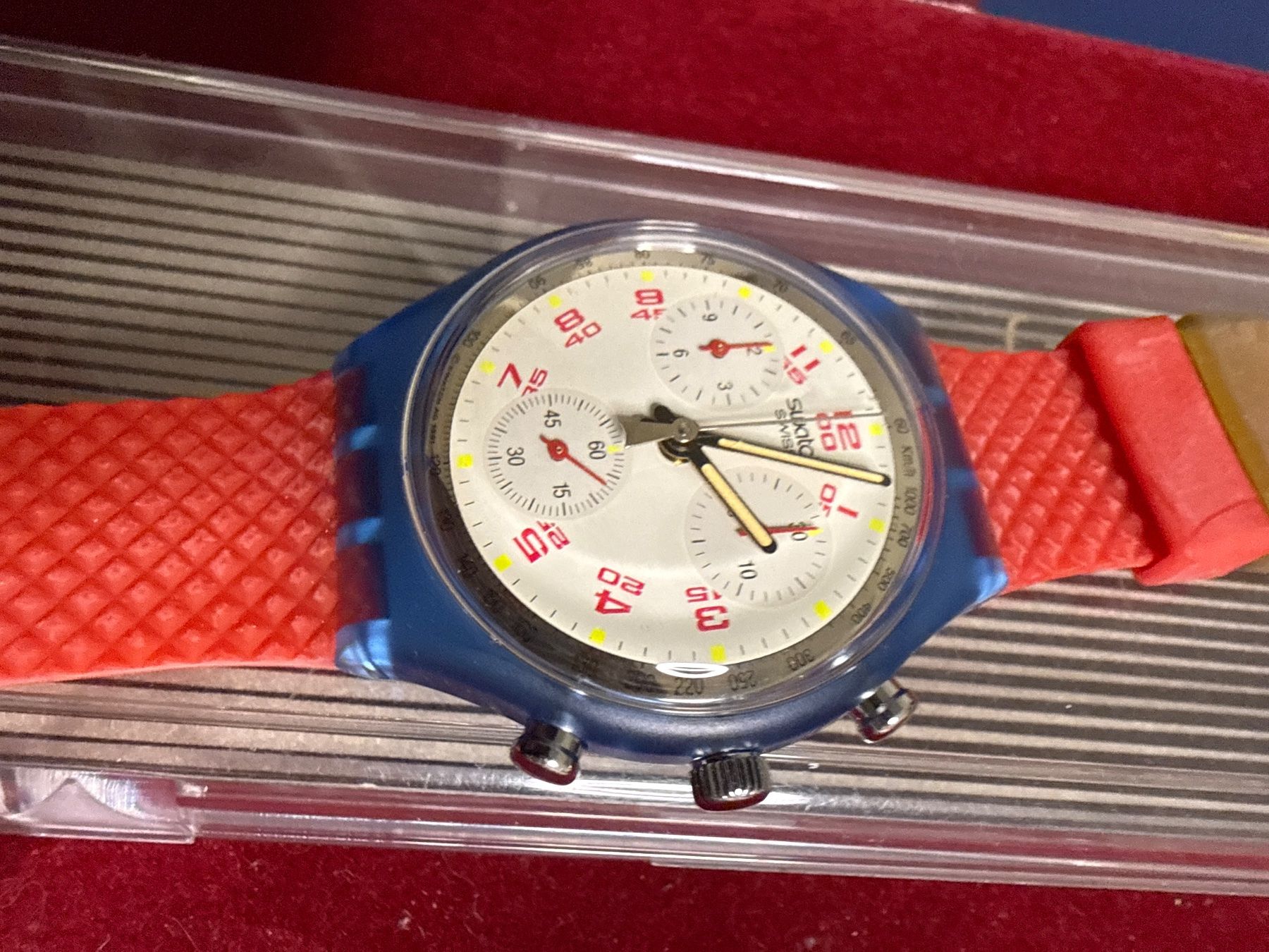 Swatch Montres: Swatch Chrono 1991 Ungetragen – Neuf (Voir description) à Pfeffingen par Allhandelklgwatches 1