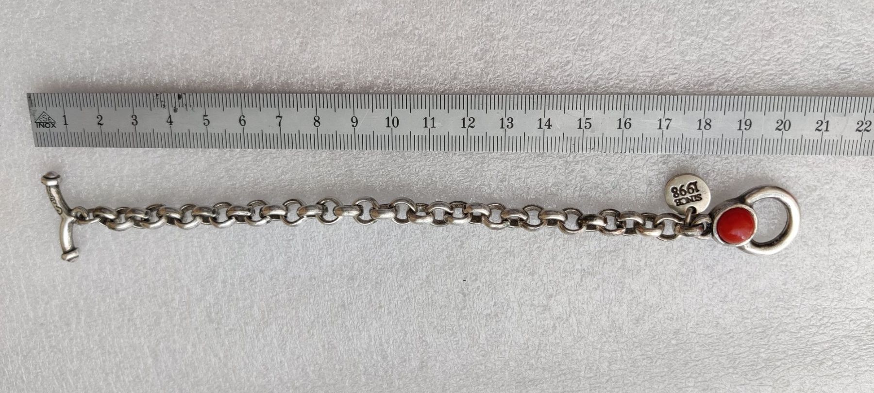 Bracciali & Braccialetti: Armband Ciclo, 925 Silber mit schöne Stein – Usato da Zürich venduto da sendbad 5