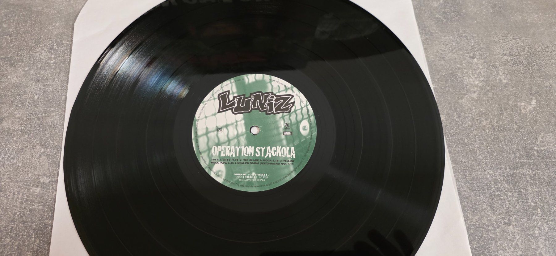Dischi in vinile: Luniz - Operation Stackola, LP Vinyl, Ultra rare 1995 Rap – Usato da Zürich venduto da spin23 7
