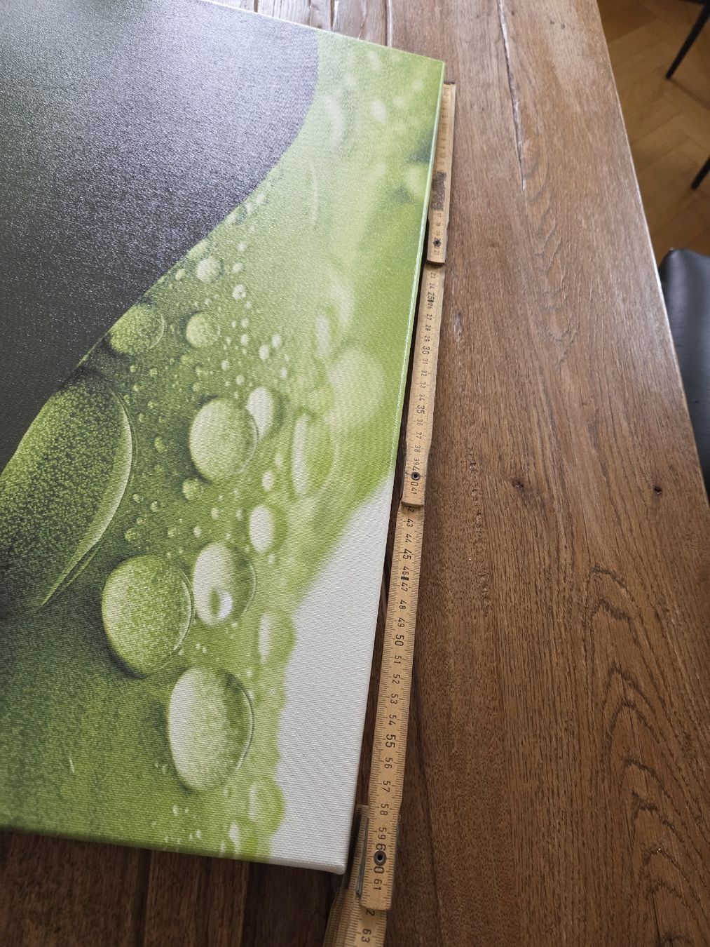 Foto & Immagini: 2 Bilder grün, 40x40 und 60x40 – Usato da Langenthal venduto da thjau 3