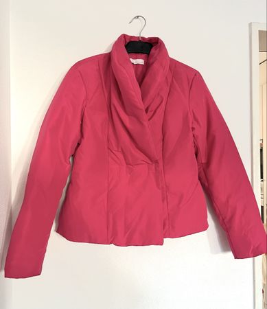 Winter-Daunenjacke, Gr 40, Pink, Neuwertig