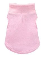 Warmer Hundepullover pink XL Fleece 43 cm Rückenlänge