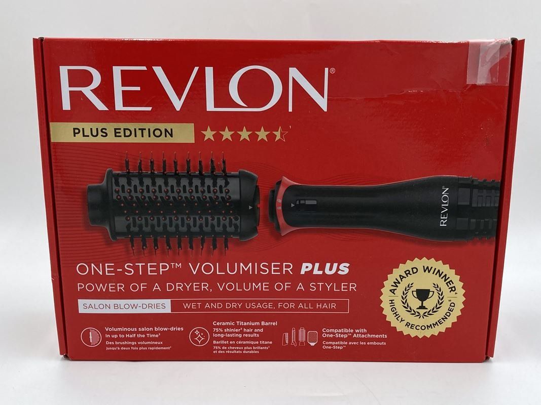 Revlon Föhn: REVLON | Warmluftbürste | One-Step Plus | schwarz – Neu (gemäss Beschreibung) aus Wittenbach von Restwert_St-Gallen