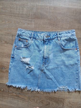 Jeansrock Pull&Bear blau Grösse M/L 