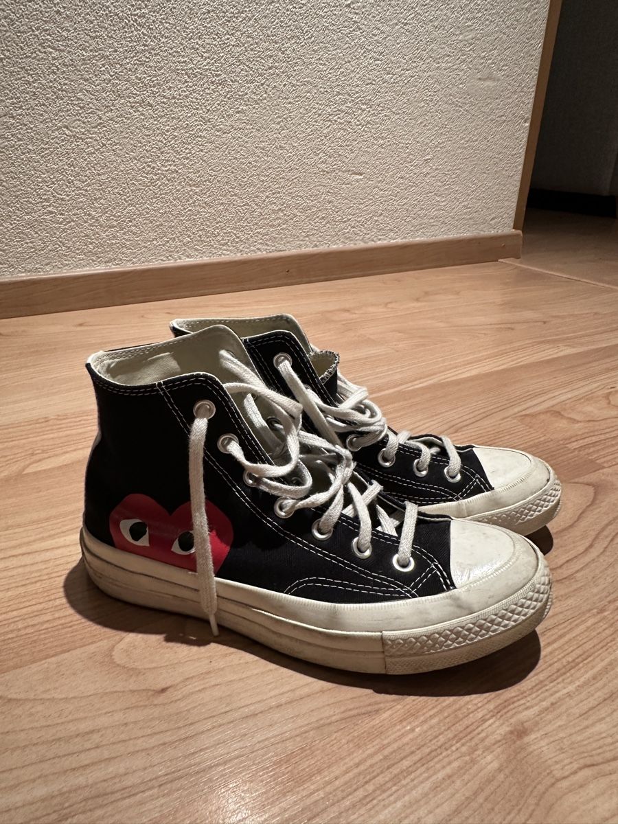 Comme Des Garcons Chaussures hommes: Converse x Comme des Garçons CDG Chuck Taylor, Gr. 38 – D'occasion à Wolfhausen par sellingmycloset 2