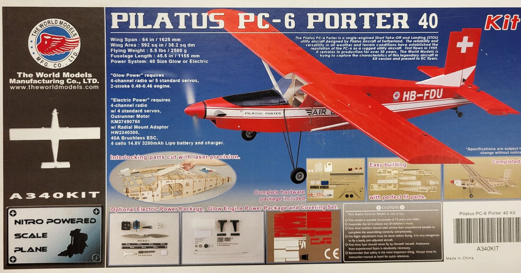 Modellismo RC: TWM Pilatus Porter PC-6 – Usato da Schafisheim venduto da Stefanrauber 9