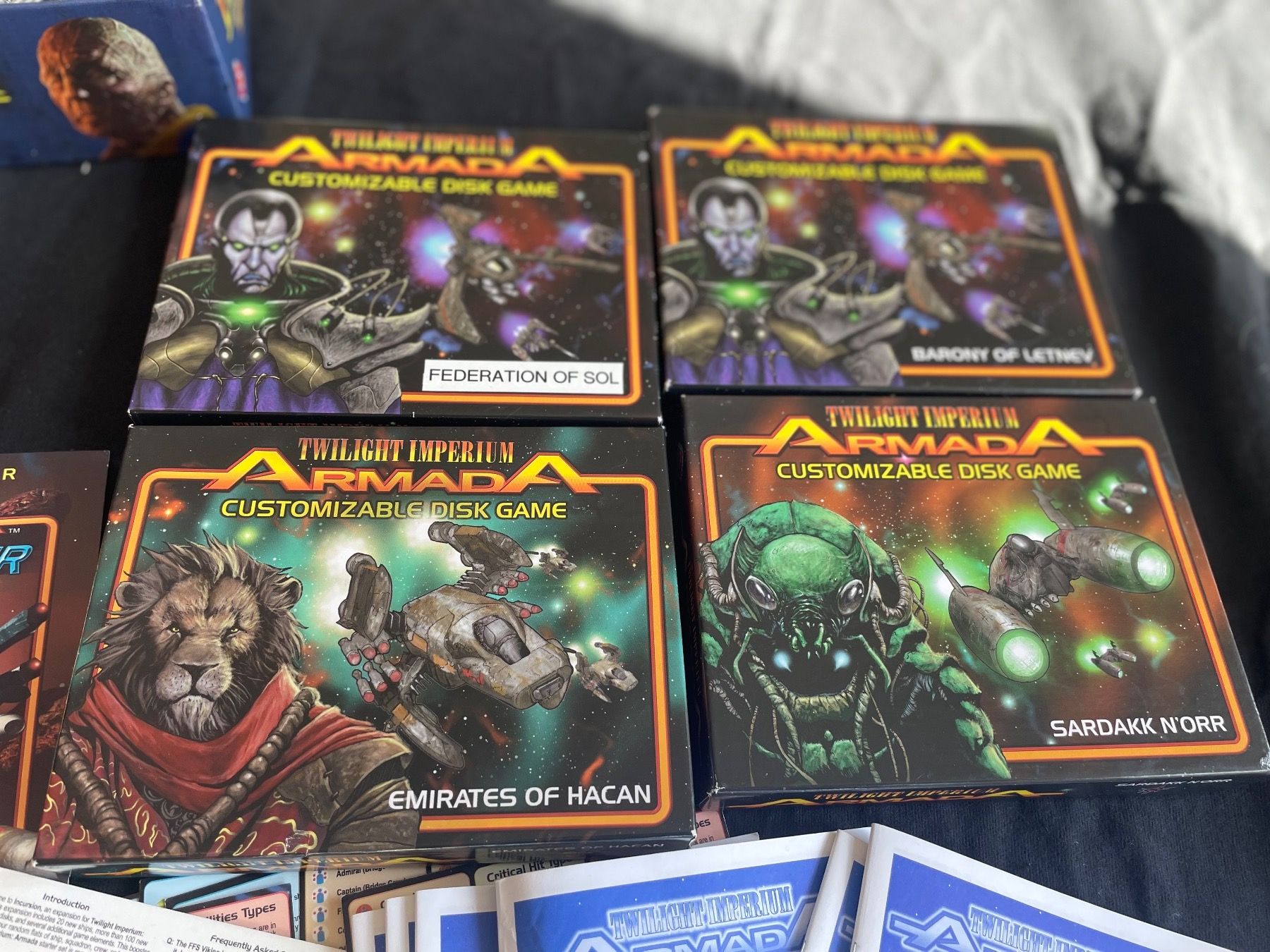 Giochi: TWILIGHT IMPERIUM ARMADA 4 Factions – Usato da Bern venduto da jcmda 7