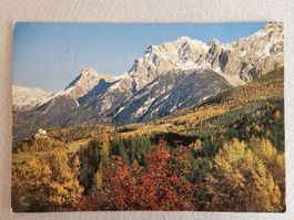 Postkarte Schloss Bad Tarasp 1982