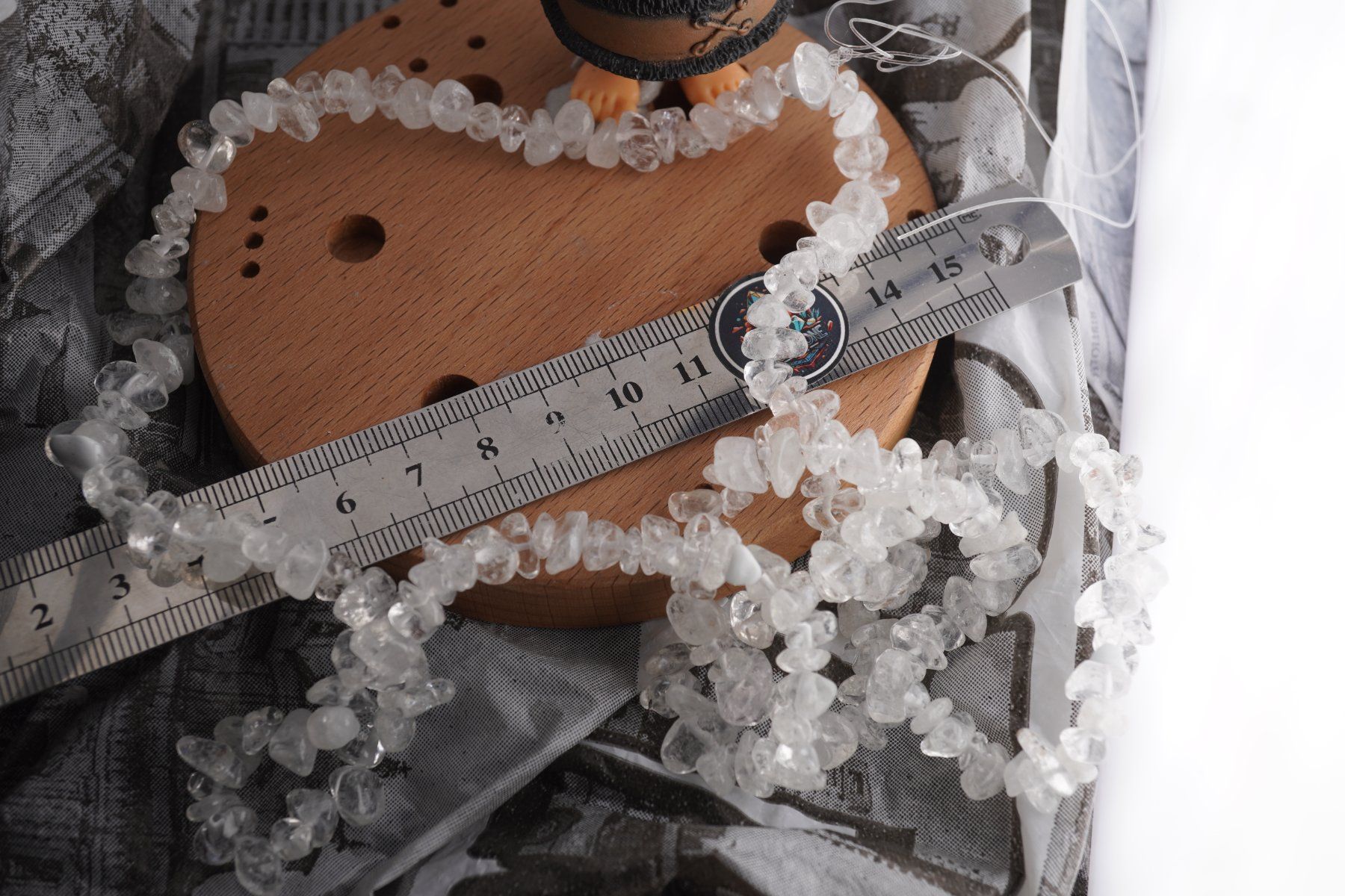 Minerali & Pietre curative: Bergkristall     Splitter   Strang lang        Ab 1.- – Nuovo e nell'imballaggio originale da Eschenbach SG venduto da topstone 1